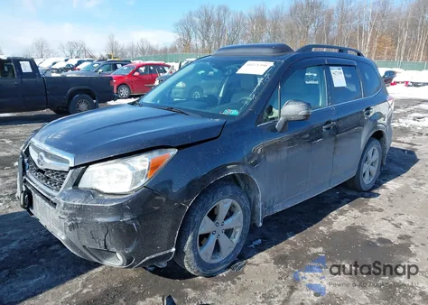 2014 Subaru Forester 2.5I Touring из США, поврежденный, VIN JF2SJAPCXEH482174